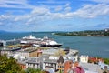 MS Zaandam docked in Quebec City, Canada Royalty Free Stock Photo