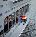 MSC Lirica alongside in the Port of Corfu