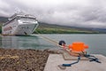 MSC Lirica Cruise ship in Akureyri, Iceland