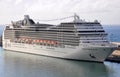 MSC Magnifica Royalty Free Stock Photo
