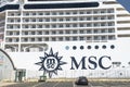 MSC Musica cruise ship Royalty Free Stock Photo