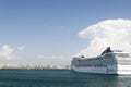 MSC Musica cruise ship Royalty Free Stock Photo