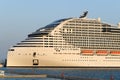 MSC World Europa cruise ship in Qatar