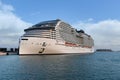 MSC World Europa cruise ship in Qatar