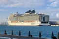 MSC World Europa cruise ship in Qatar