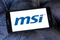 Msi logo Royalty Free Stock Photo