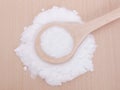 MSM pure powder Royalty Free Stock Photo