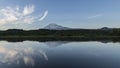 Mt Adams Reflecting in Trout Lake