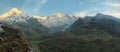 Mt Annapurna I in Nepal Royalty Free Stock Photo