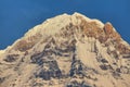 Mt Annapurna South in Nepal Royalty Free Stock Photo