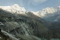 Mt Annapurna South in Nepal Royalty Free Stock Photo