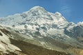 Mt Annapurna South in Nepal Royalty Free Stock Photo