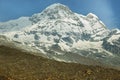 Mt Annapurna South in Nepal Royalty Free Stock Photo