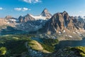 Mt. Assiniboine Royalty Free Stock Photo