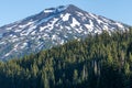 Mt. Bachelor ski resort in summer Royalty Free Stock Photo