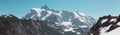 Mt Baker panorama Royalty Free Stock Photo