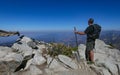 MT BALDY, CALIFORNIA, UNITED STATES - Jun 27, 2018: Ontario Peak ; San Gabriel Mountains