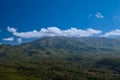 Clouds in a Blue Sky above Mt Cammerer Royalty Free Stock Photo