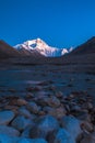 Mt. Chomolungma in evening