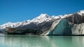 Mt Cook viewed from Tasman Lake, New Zealand Royalty Free Stock Photo