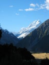 Mt Cook, Mackenzie country Royalty Free Stock Photo