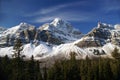 Mt. Crowfoot ,hanging glacier