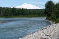 Mt. Denali and the Talkeetna river