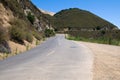 Mt. Diablo road Royalty Free Stock Photo