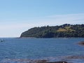 Mt Edgecumbe from Plymouth Sound Hoe