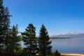 Mt Elbert from Turquoise Lake in the Colorado Rockies Royalty Free Stock Photo