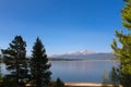 Mt Elbert from Turquoise Lake in the Colorado Rockies Royalty Free Stock Photo
