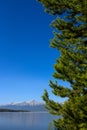 Mt Elbert from Turquoise Lake in the Colorado Rockies Royalty Free Stock Photo