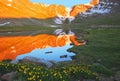 Mt. Evans Reflections Royalty Free Stock Photo