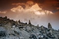 Mt. Everest and Nupche, Nepal