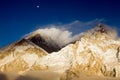 MT Everest & Nuptse at Sunset