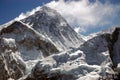 Mt. Everest peak Royalty Free Stock Photo