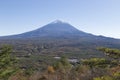Mt.Fuji in autumn, Japan Royalty Free Stock Photo