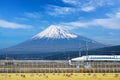 Mt. Fuji and Bullet Train