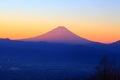 Mt. Fuji at dawn