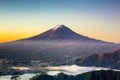 Mt. Fuji in japan Royalty Free Stock Photo