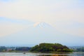 Mt. Fuji, Lake Kawaguchi, Japan Royalty Free Stock Photo