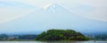 Mt. Fuji, Lake Kawaguchi, Japan Royalty Free Stock Photo