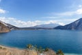 Mt. Fuji and lake Motosu