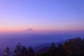 Mt.Fuji and Sea of clouds Royalty Free Stock Photo