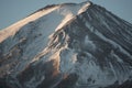 High Mt.Fuji sunrise in the morning