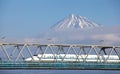 Mt Fuji and Tokaido Shinkansen