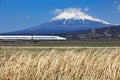 Mt Fuji and Tokaido Shinkansen