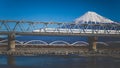 Mt Fuji and Tokaido Shinkansen