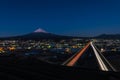 Mt. Fuji with Tomei highway