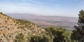 Mt Hermon and the Northern Hula Valley from Koach Fortress in Israel